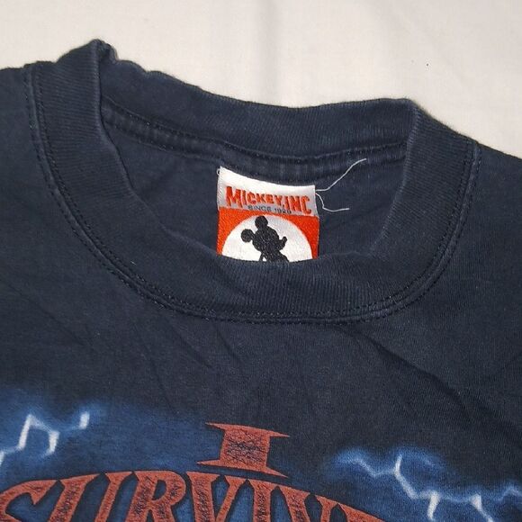 Vintage Black Tower of Terror Graphic T-Shirt Disney - Picture 3 of 6